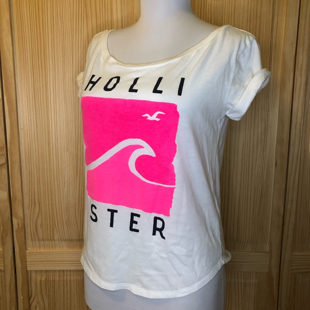 Hollister White T-Shirt